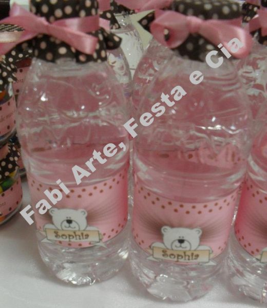 Garrafinha de água personalizada