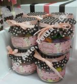 Lembrancinha no Pote de Papinha Decorado